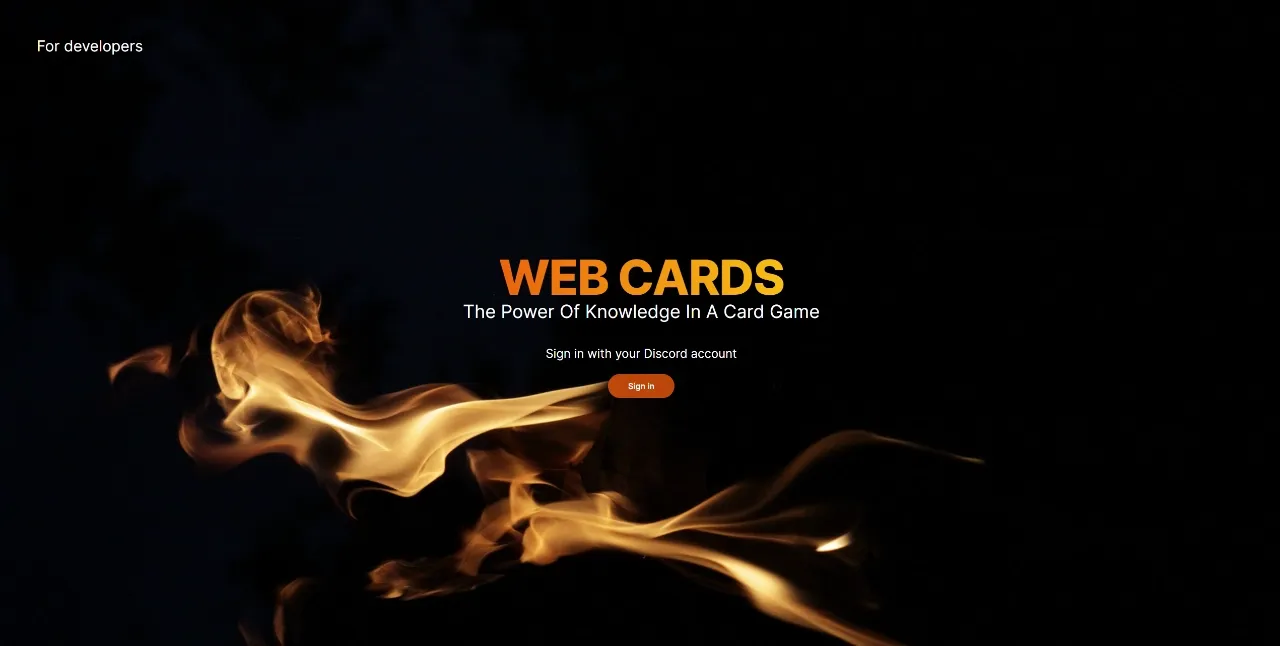 webcard project